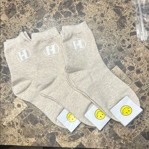 Beige Socks 3 pairs